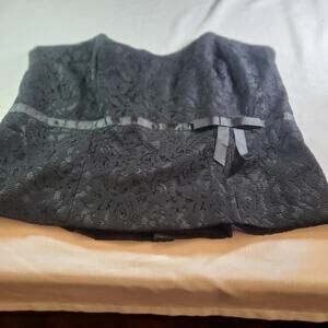 Lane Bryant Lace Sweetheart Strapless Top | Size 1X